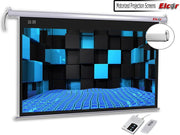 Elcor Premium 9ft By 5ft 119 Inch Diagonal Motorised Projection Screen Elcor